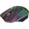 Mysz bezprzewodowa Defender URAN GM-503 optyczna 3200dpi czarna RGB AKUMULATOR 8 przycisków Gaming