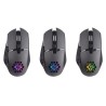 Mysz bezprzewodowa Defender GLORY GM-514 optyczna 3200dpi czarna RGB AKUMULATOR 7 przycisków Gaming
