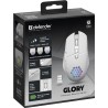 Mysz bezprzewodowa Defender GLORY GM-514 optyczna 3200dpi biała RGB AKUMULATOR 7 przycisków Gaming