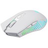 Mysz bezprzewodowa Defender PANDORA GM-502 optyczna 3200dpi biała RGB AKUMULATOR 7 przycisków Gaming bezklikowa silent