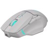 Mysz bezprzewodowa Defender STIX GM-009 optyczna 3200dpi biała RGB AKUMULATOR 7 przycisków Gaming bezklikowa silent