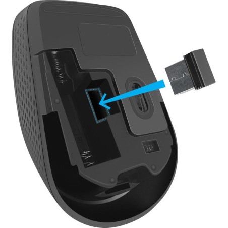 Mysz bezprzewodowa Defender TIANA MB-055 optyczna bezklikowa silent 1000dpi 3P czarna