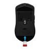Mysz bezprzewodowa Defender DEMON GM-534 optyczna 3200dpi czarna RGB AKUMULATOR 6 przycisków Gaming