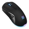 Mysz bezprzewodowa Defender DEMON GM-534 optyczna 3200dpi czarna RGB AKUMULATOR 6 przycisków Gaming