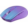 Mysz bezprzewodowa Defender MYSTERY MM-301 optyczna 1600dpi 2.4 GHz + Bluetooth fiolet AKUMULATOR bezklikowa silent