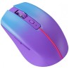 Mysz bezprzewodowa Defender MYSTERY MM-301 optyczna 1600dpi 2.4 GHz + Bluetooth fiolet AKUMULATOR bezklikowa silent