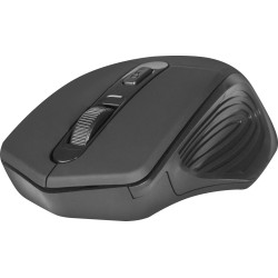 Mysz bezprzewodowa Defender DATUM MB-345 optyczna 1600dpi 4P czarna