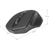 Mysz bezprzewodowa Defender DATUM MB-345 optyczna 1600dpi 4P czarna