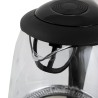 Czajnik szklany Esperanza "Salto angel" 1,7L czarny