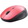Mysz bezprzewodowa Defender AURIS MB-027 optyczna bezklikowa silent 1600dpi czerwona