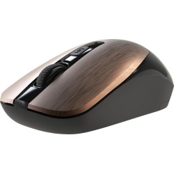 Mysz bezprzewodowa Defender WAVE MM-995 optyczna bezklikowa silent 1600dpi brązowa