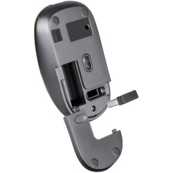 Mysz bezprzewodowa Defender WAVE MM-995 optyczna bezklikowa silent 1600dpi brązowa