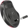 Mysz bezprzewodowa Defender PRIME MB-053 optyczna bezklikowa silent 1600dpi czerwona