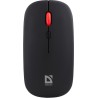 Mysz bezprzewodowa Defender VITRUAL MB-635 optyczna 1600dpi 2.4 GHz + Bluetooth czarna AKUMULATOR bezklikowa silent