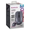 Mysz bezprzewodowa Defender GASSA MM-105 optyczna bezklikowa silent 1600dpi szara