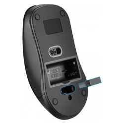 Mysz bezprzewodowa Defender NEXUS MS-195 optyczna bezklikowa silent 1600dpi czarna