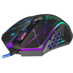 Mysz przewodowa Defender FORCED GM-020L 3200dpi 6P + podkładka Gaming + GRA
