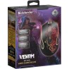 Mysz przewodowa Defender VENOM GM-640L 3200dpi Gaming 8P + GRA
