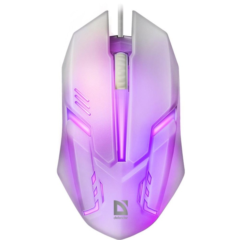 Mysz przewodowa Defender CYBER MB-560L 1200dpi 3P biała