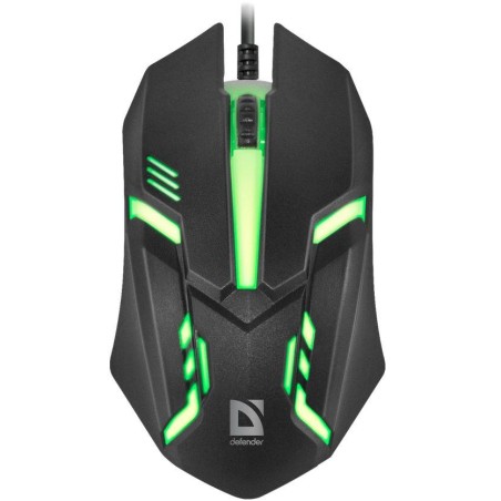 Mysz przewodowa Defender CYBER MB-560L 1200dpi 3P czarna