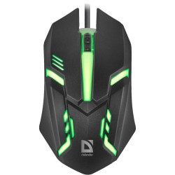Mysz przewodowa Defender CYBER MB-560L 1200dpi 3P czarna