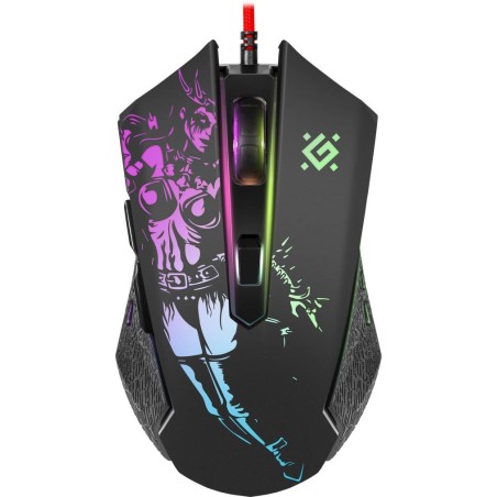 Mysz przewodowa Defender Sin'Sister GM-933 7200dpi 6P + podkładka Gaming + GRA