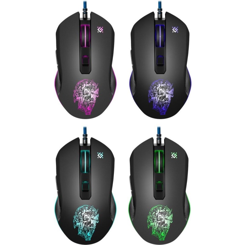 Mysz przewodowa Defender SLEIPNIR GM-927 12800dpi 6P + podkładka Gaming + GRA