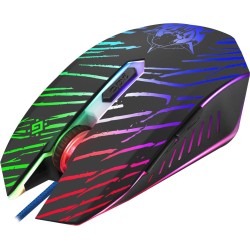 Mysz przewodowa Defender Dark Agent GM-590L 12800dpi 6P + podkładka Gaming + GRA