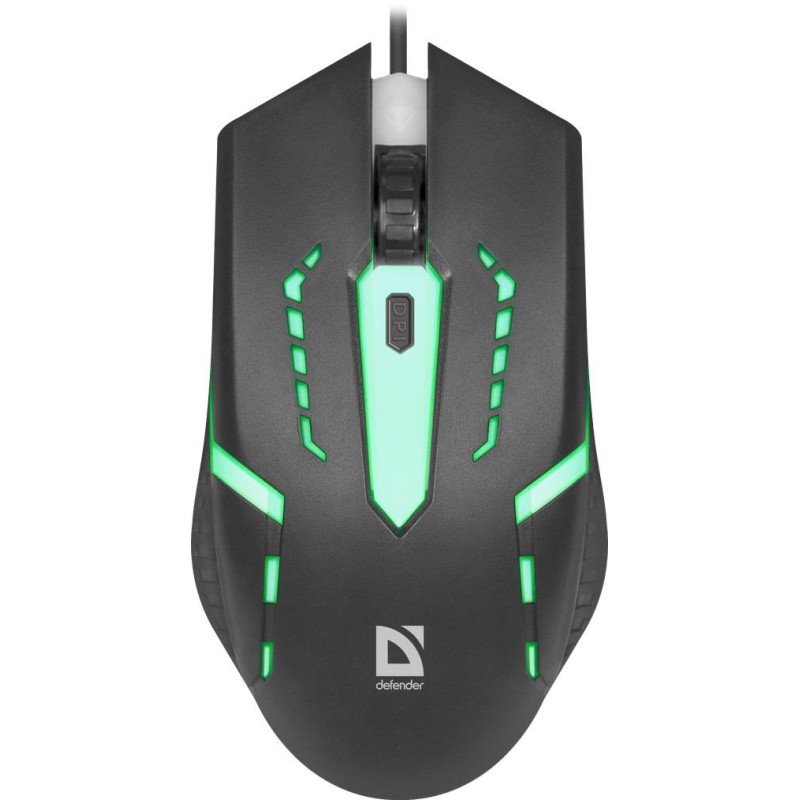 Mysz przewodowa Defender FLASH MB-600L 1200dpi 4P LED