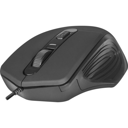Mysz przewodowa Defender DATUM MB-347 optyczna 1600dpi 4P czarna