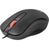 Mysz przewodowa Defender POINT MM-756 OPTICAL 1000dpi 3P czarna