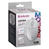 Mysz przewodowa Defender AZORA MB-241 OPTICAL 1200dpi 3P biała kabel 1.8 m