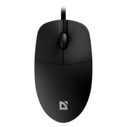 Mysz przewodowa Defender AZORA MB-241 OPTICAL 1200dpi 3P czarna kabel 1.8 m