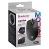 Mysz przewodowa Defender AZORA MB-241 OPTICAL 1200dpi 3P czarna kabel 1.8 m