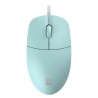 Mysz przewodowa Defender AZORA MB-241 OPTICAL 1200dpi 3P turkus kabel 1.8 m