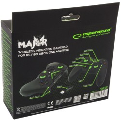 Gamepad PS3/PC/XBOX ONE/ANDROID USB Esperanza "Major" czarny