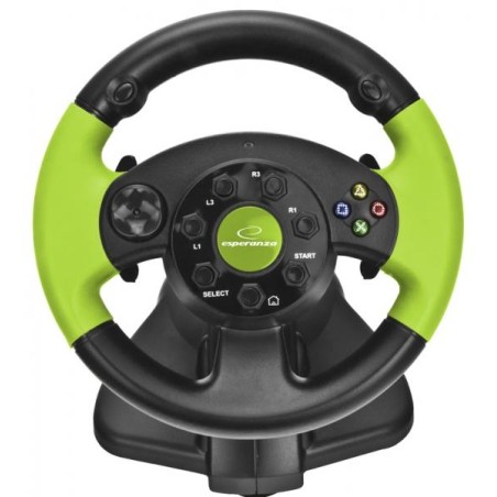 Kierownica Esperanza EG104 HIGH OCTANE XBOX 360 EDITION do PC/PS1/PS2/PS3