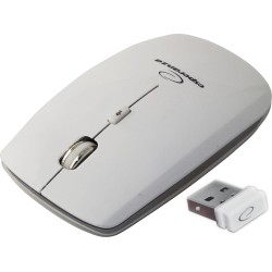 Mysz bezprzewodowa Esperanza SATURN EM120W optyczna biała