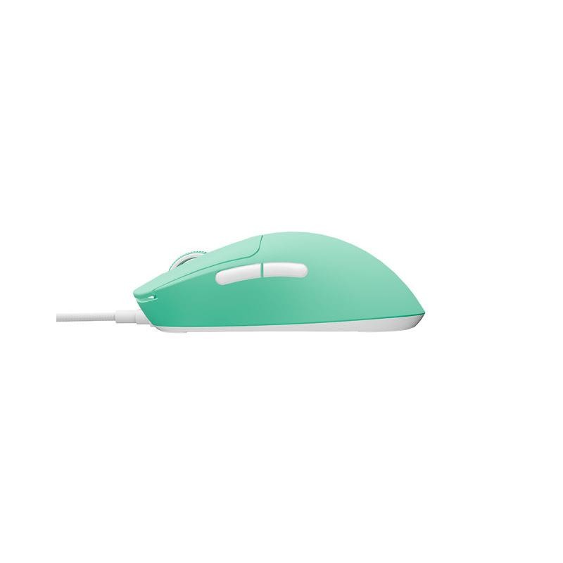 Mysz przewodowa Fury Tanto T4 RGB dla graczy 12000 DPI programowalna miętowa