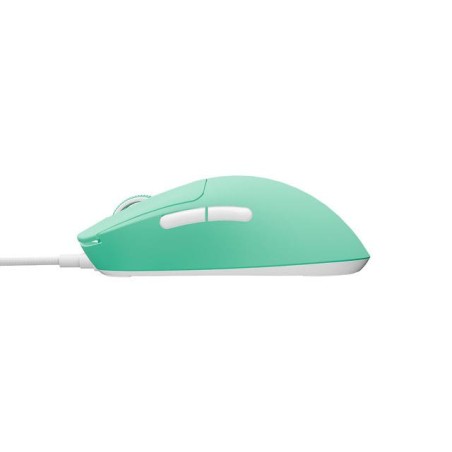 Mysz przewodowa Fury Tanto T4 RGB dla graczy 12000 DPI programowalna miętowa
