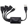 Hub USB Esperanza EA114 3xUSB 2.0 czarny