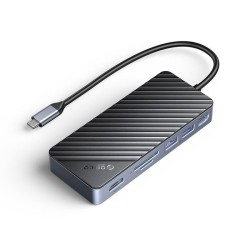 HUB USB-C z obudową na dysk Orico OM28P-G2-BK-EP M.2, 10 Gbps, HDMI 4K 60Hz PD 100W