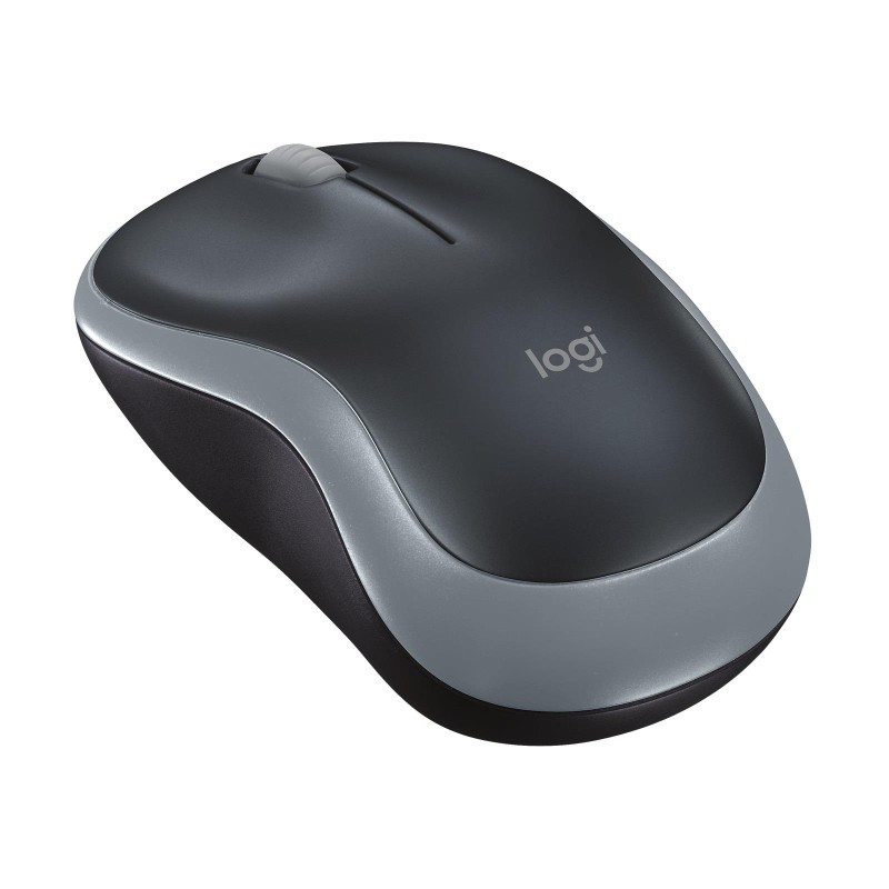 Mysz bezprzewodowa Logitech M185 optyczna czarno-szara