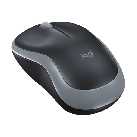 Mysz bezprzewodowa Logitech M185 optyczna czarno-szara