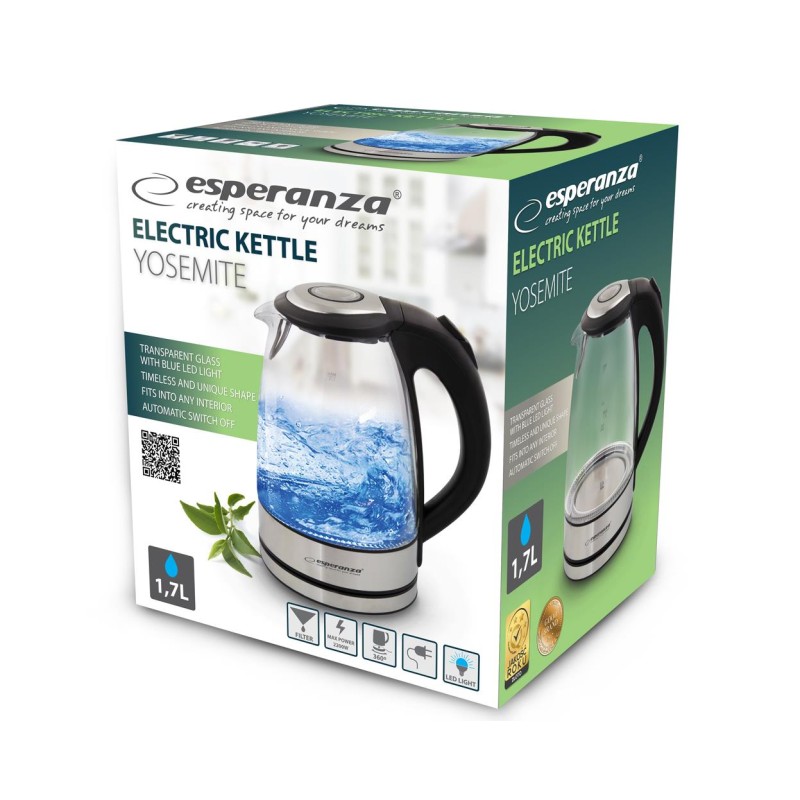 Czajnik elektryczny 1,7L Esperanza "Yosemite"