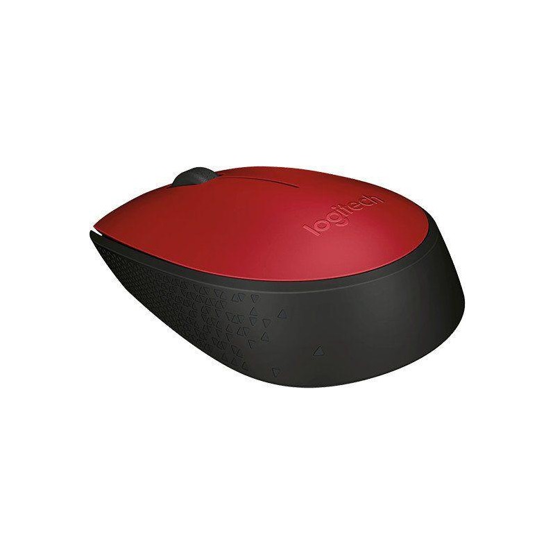 Mysz bezprzewodowa Logitech M171 optyczna czerwona