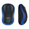 Mysz bezprzewodowa Logitech M185 optyczna niebieska