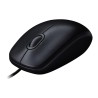 Mysz przewodowa Logitech M100 optyczna czarna