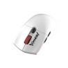 Mysz bezprzewodowa Monka GURU optyczna 26000dpi 2.4 GHz + Bluetooth biała AKUMULATOR 6 przycisków gaming PixArt PAW3395 Kailh