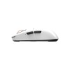 Mysz bezprzewodowa Monka PRIME optyczna 26000dpi 2.4 GHz + Bluetooth biała AKUMULATOR 6 przycisków gaming PixArt PAW3395 Kailh